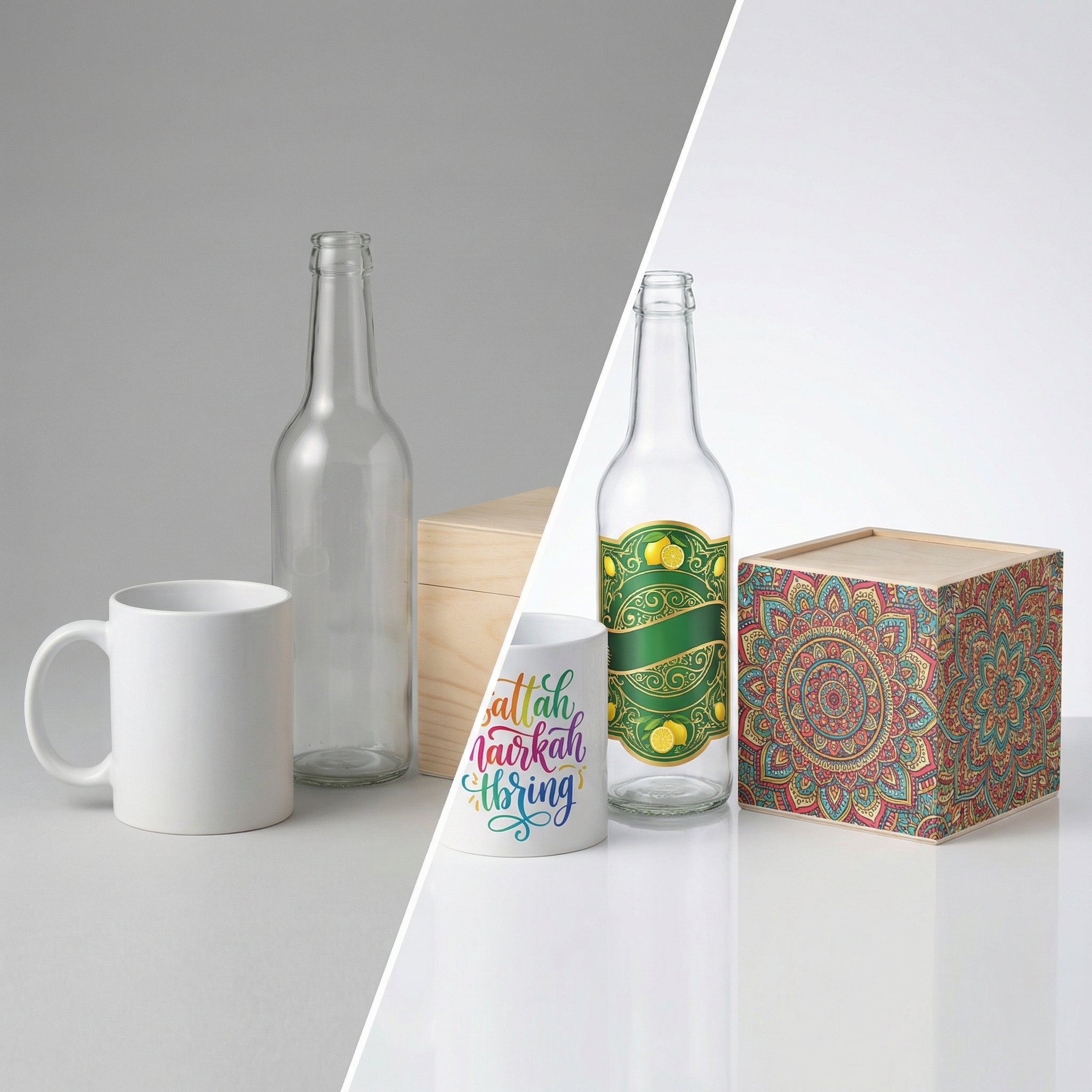 Autocollants à frotter par transfert UV-DTF