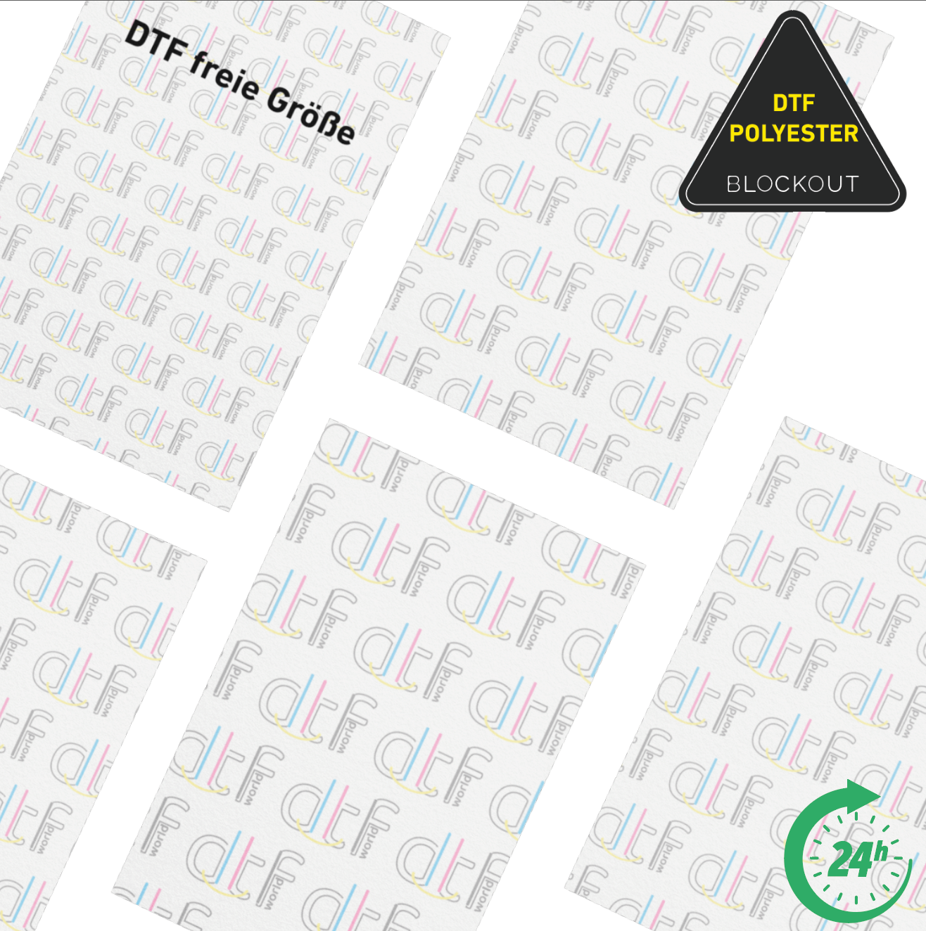 DTF Transfers Blockout - frei nach Maß