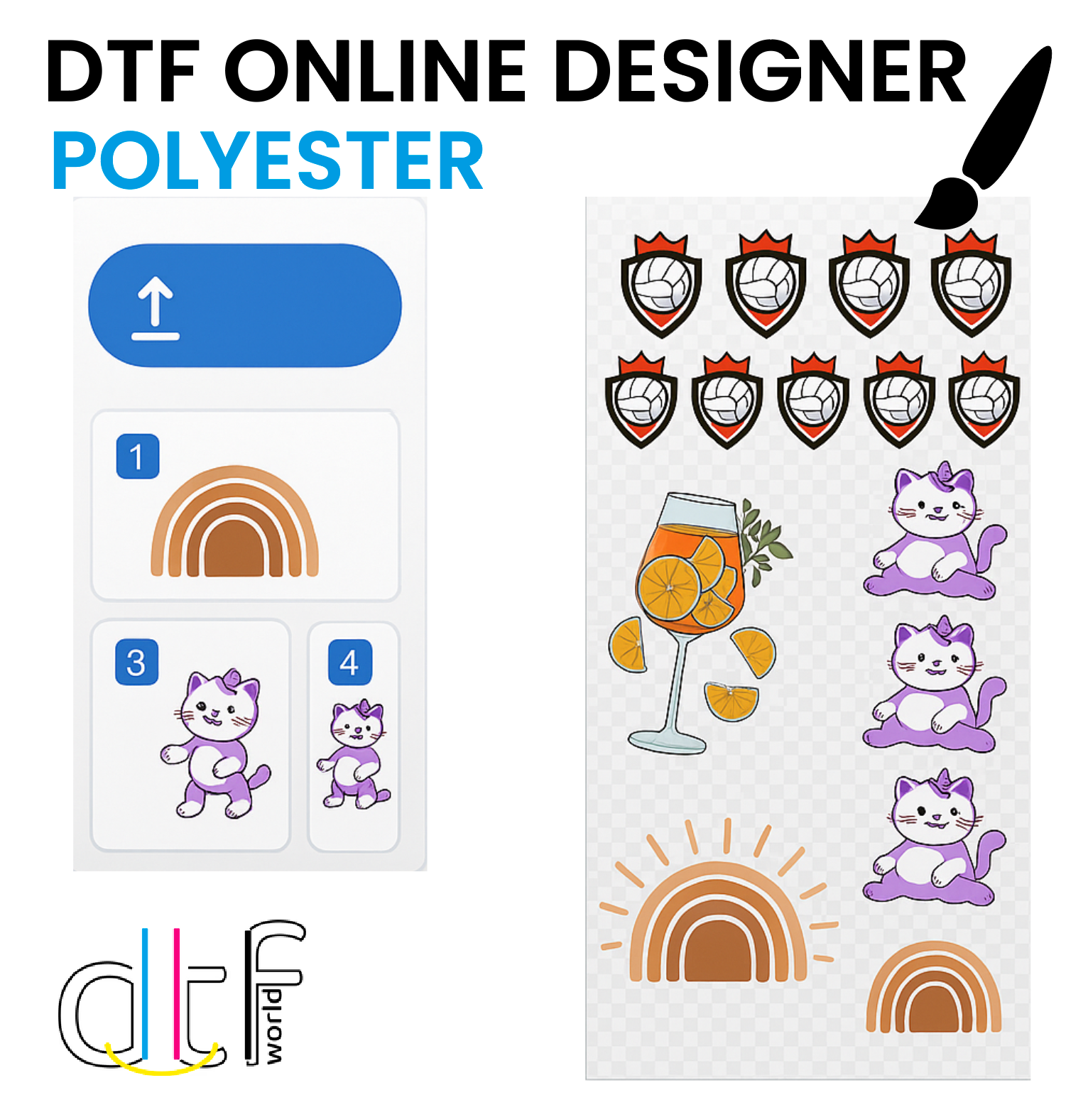 DTF Designer Polyester